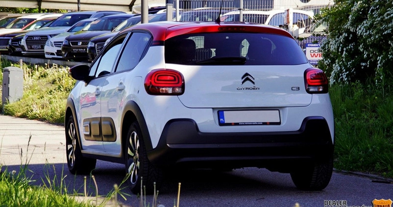 Citroen C3 cena 56000 przebieg: 12000, rok produkcji 2020 z Gdynia małe 667